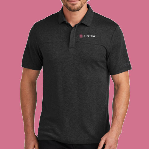 Kintra- Command Polo - White, Dusty Rose Thumbnail