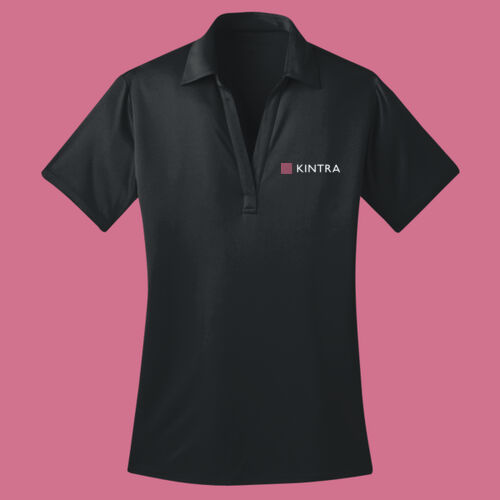 Kintra- Performance Polo Women's - White, Dusty Rose ink Thumbnail