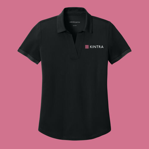 Kintra- Polo MM1031 - White, Dusty Rose ink Thumbnail
